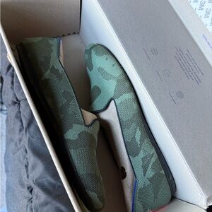 Rothy's Green Camouflage Women's Flats